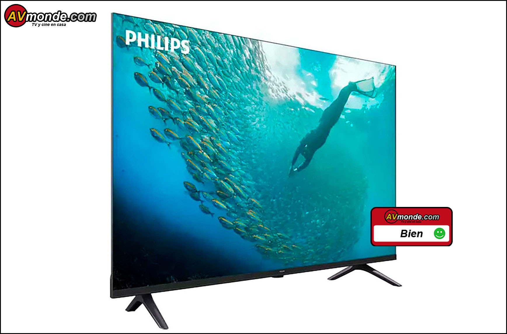 Televisor Philips 75PUS7009 en la prueba