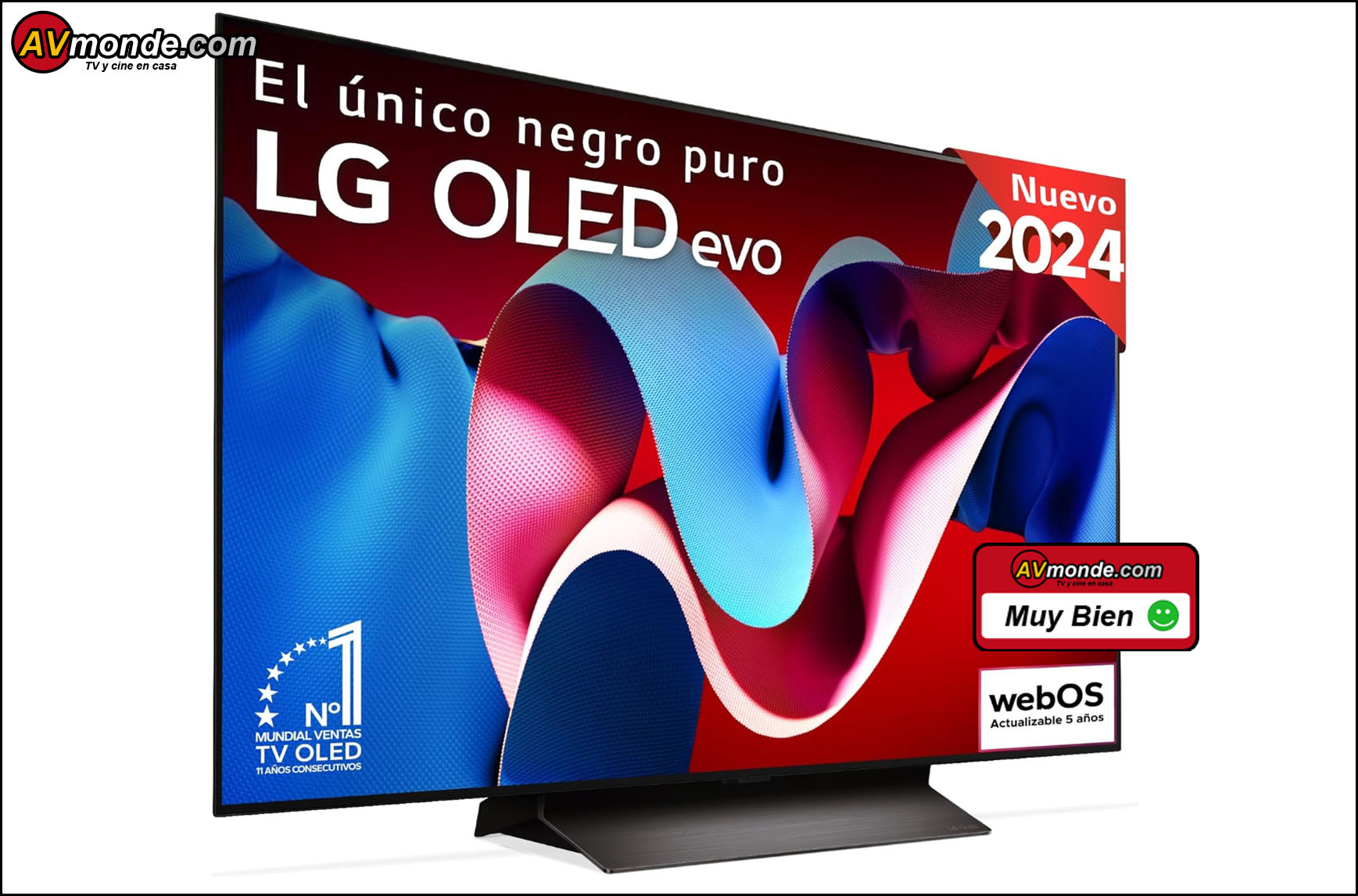 LG OLED65C44LA en la prueba