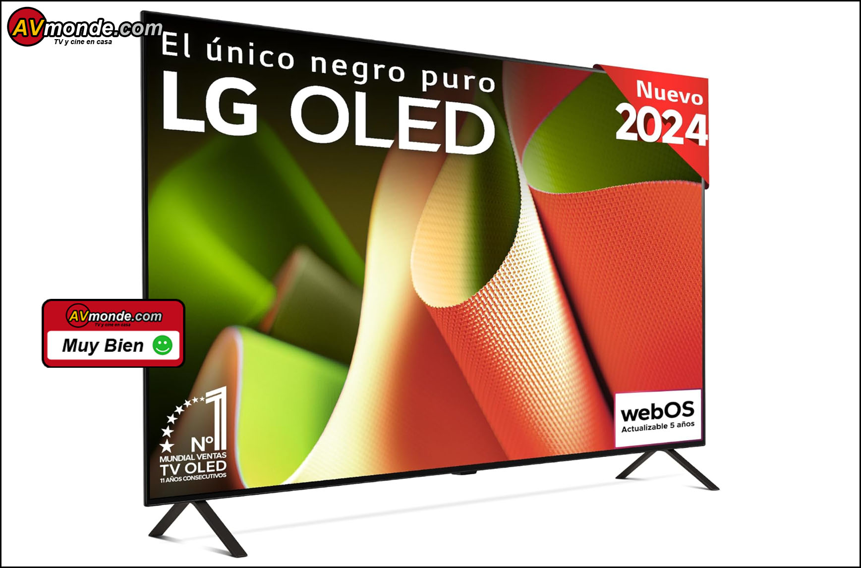 LG OLED77B46LA en la prueba