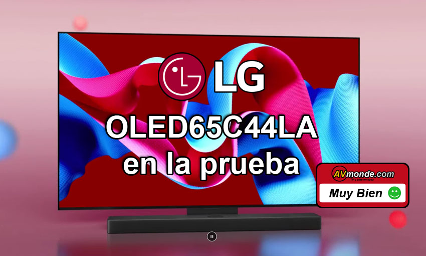 LG OLED65C44LA en la prueba