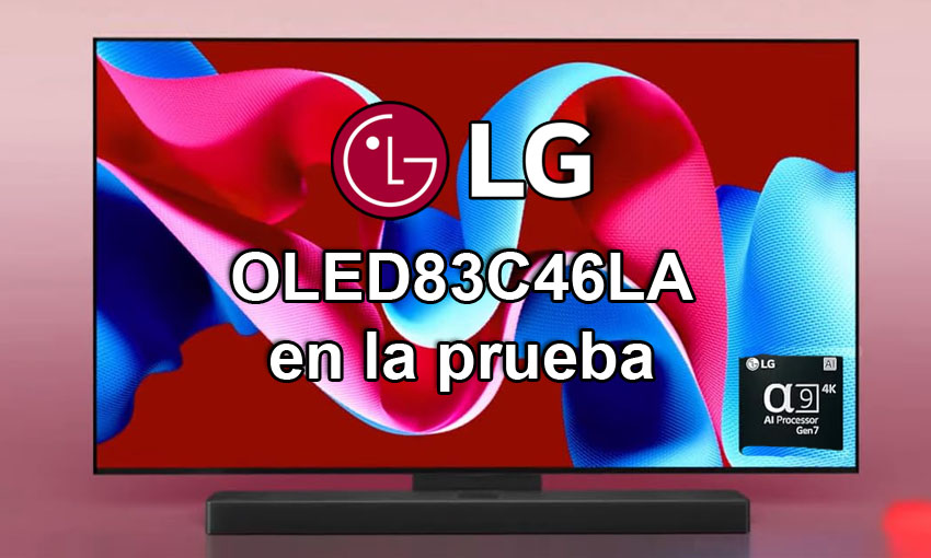 LG OLED83C46LA en la prueba