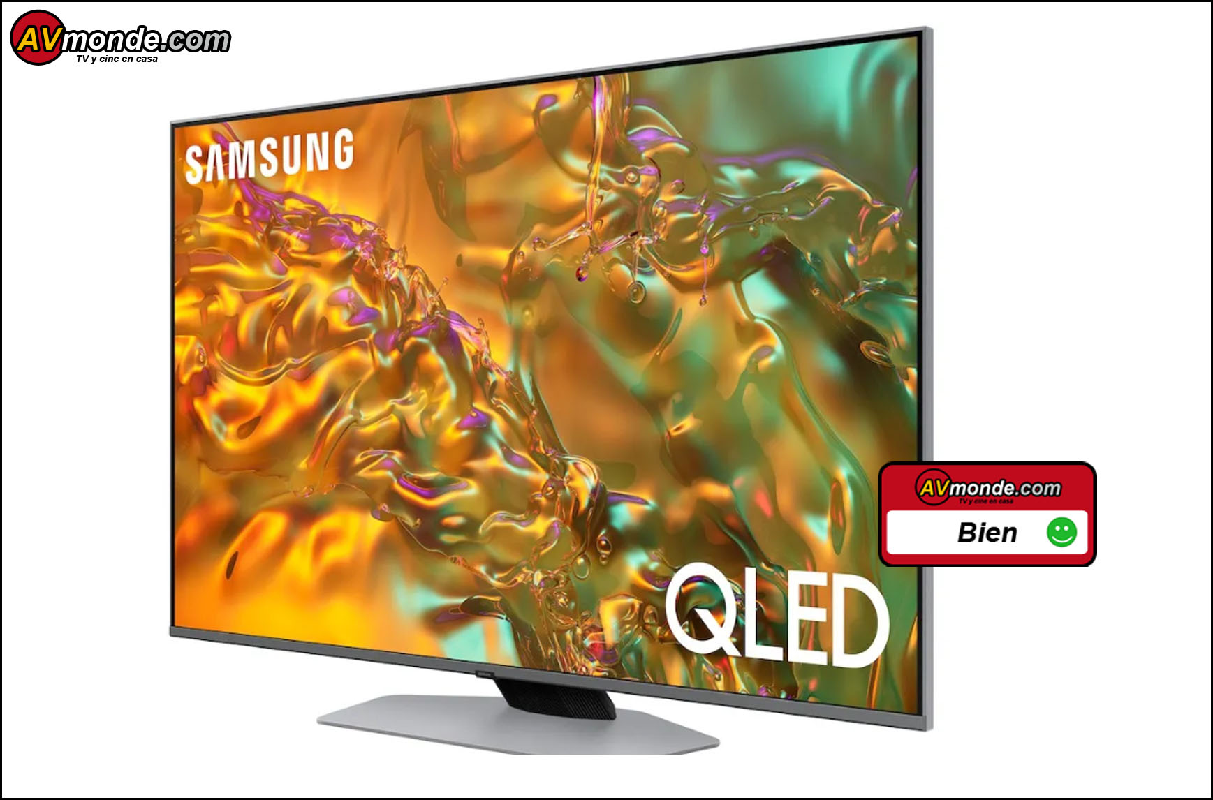 El inmenso Samsung TQ85Q80D de 85 pulgadas – Resultado de la prueba: ¡Bueno!