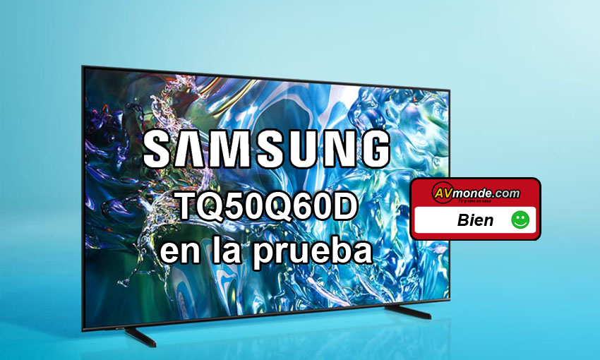 Samsung TQ50Q60D en la prueba