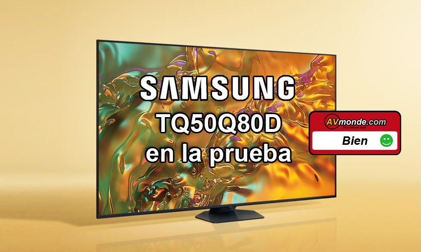 Análisis: Televisor QLED Samsung TQ50Q80D