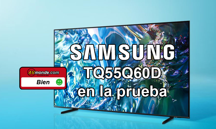 Samsung TQ55Q60DAUXXC QLED TV en la prueba