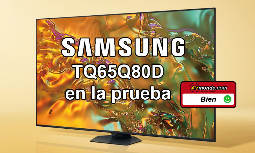 Samsung TQ65Q80DATXXC en la prueba