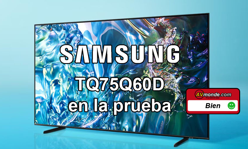 Samsung TQ75Q60D QLED TV en la prueba