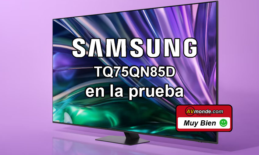 Samsung TQ75QN85D en la prueba