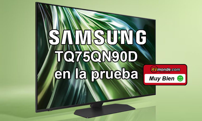 Samsung TQ75QN90D en la prueba