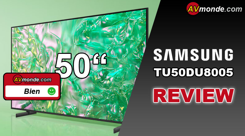 Análisis del modelo Samsung TU50DU8005