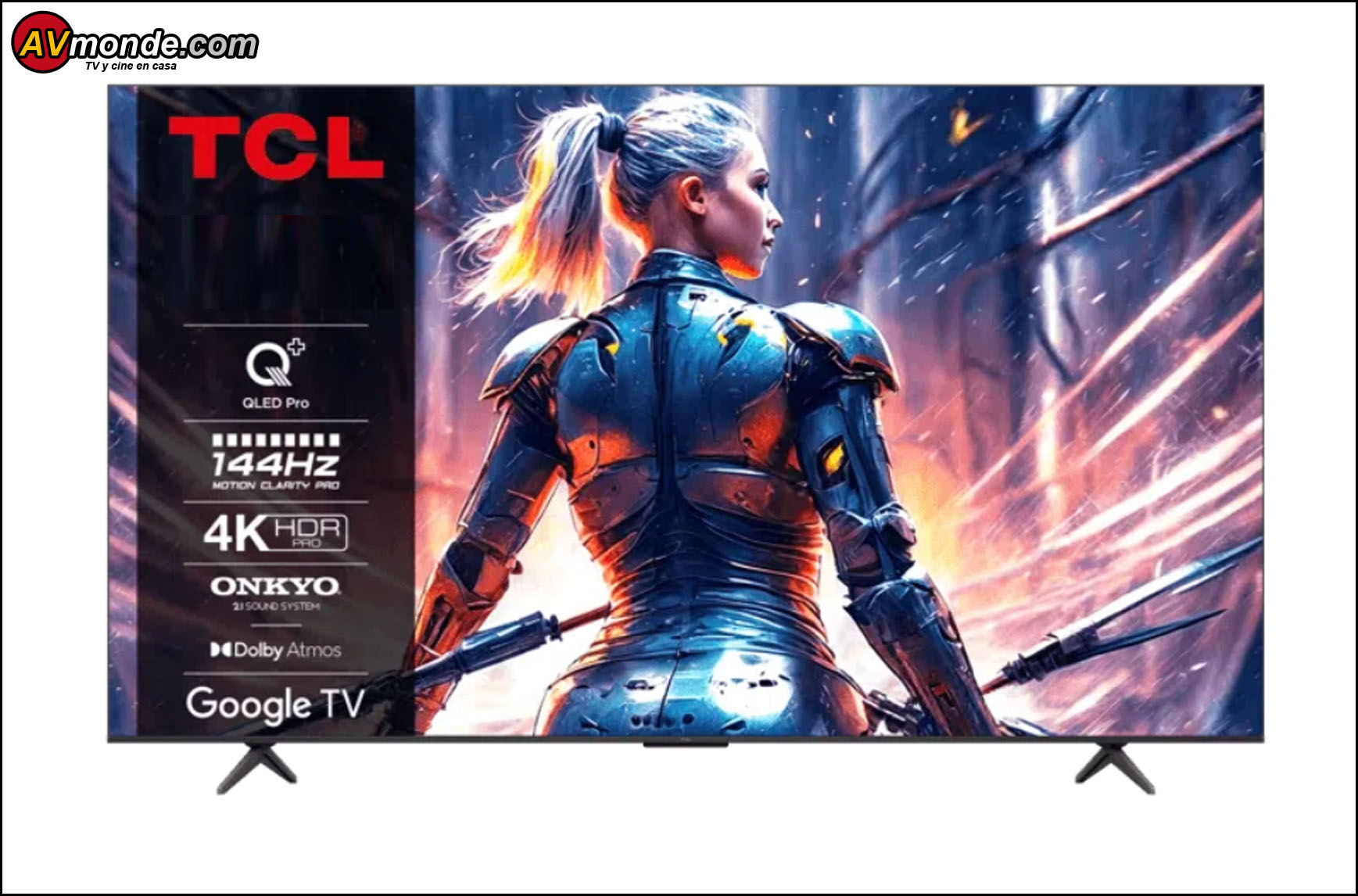 El TCL 55T8B se posiciona como una excelente opción para los gamers, gracias a su ágil panel de 144 Hz, que proporciona una experiencia de juego fluida y envolvente.