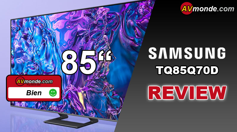 Evaluación y Análisis del Samsung TQ85Q70D