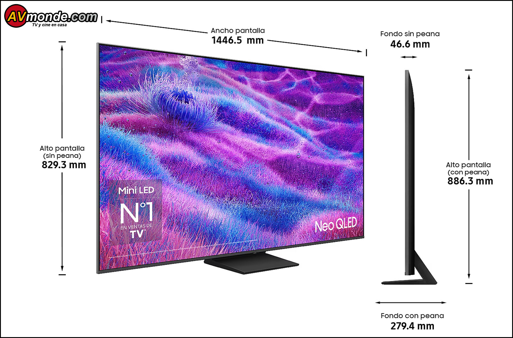 Samsung TQ65QN80F reseña y análisis