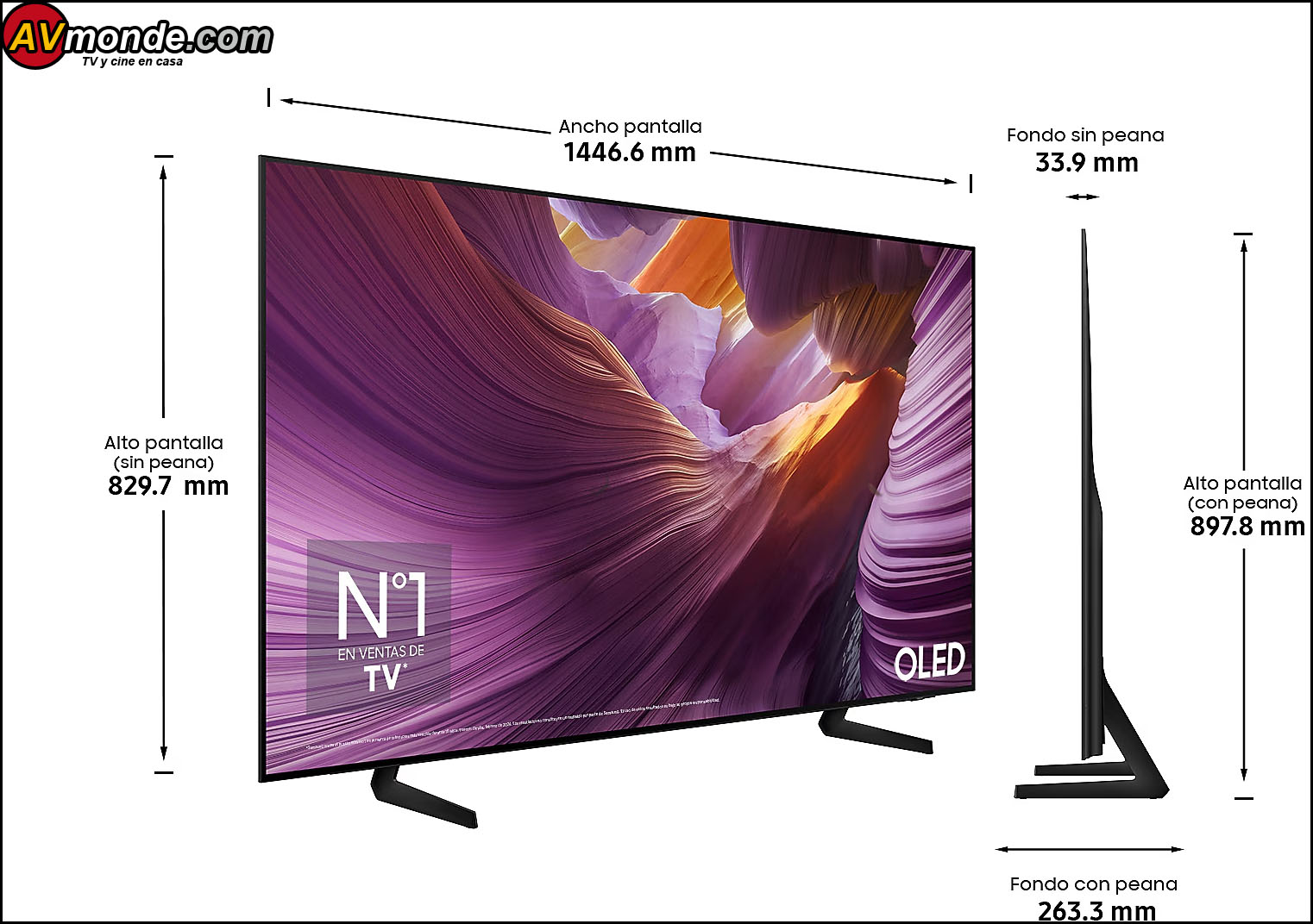 Samsung TQ65S85F OLED TV